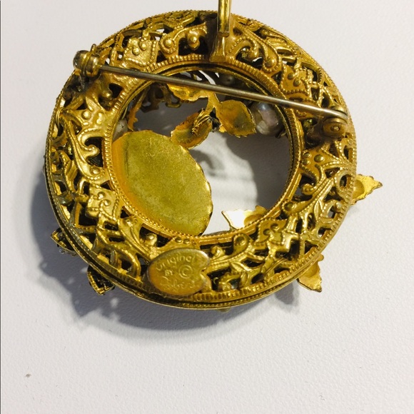 Original By Robert Jewelry Original By Robert Crystal Pearl Broochpendant Poshmark